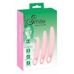   Smile - Vaginal Trainers - dildó szett - rózsaszín (3 részes)