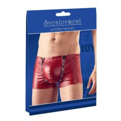 Svenjoyment - Bőrhatású Boxer Strasszos Berakással -  M