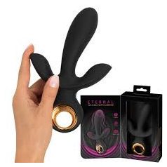  Eternal Felpumpálható tripla vibrátor fekete