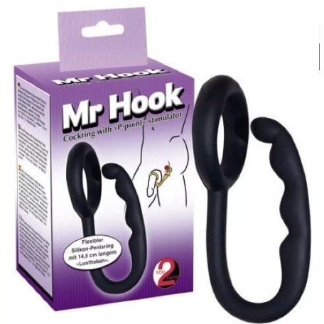 Mr Hook análplug péniszgyűrűvel