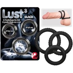 You2Toys Lust 3 black péniszgyűrű
