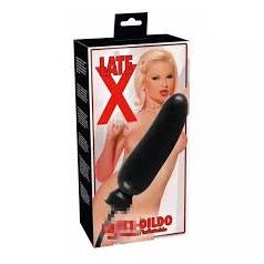 Latex felpumpálható anál dildo