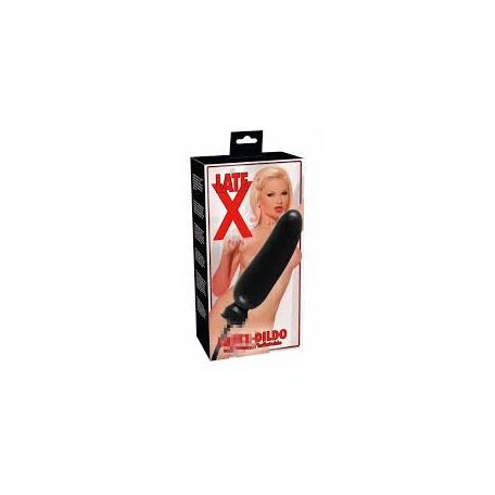 Latex felpumpálható anál dildo