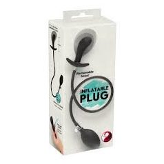   You2Toys  Removable  hose ! Inflatable Plug felfújható anális dugó, szilikon, 8x3cm