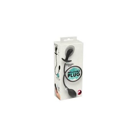 You2Toys  Removable  hose ! Inflatable Plug felfújható anális dugó, szilikon, 8x3cm