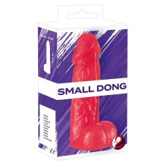   You2Toys - Small Dong - felállítható, herés dildó (15cm)