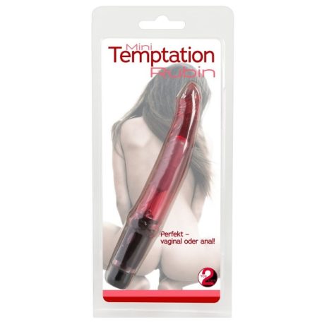 - Mini Temptation - Rubin - Anál Vibrátor