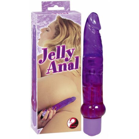 - Anal Jelly - Anál vibrátor - lila