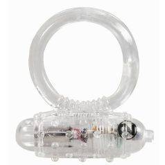 Vibro Ring Clear vibrációs péniszgyűrű áttetsző
