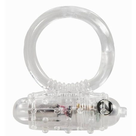 Vibro Ring Clear vibrációs péniszgyűrű áttetsző
