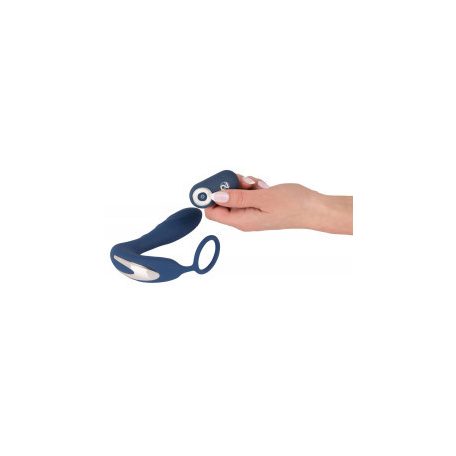 Vibrating Prostate Plug with  cock ring  Prosztata vibrátor