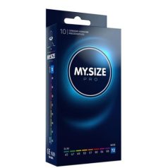 MY.SIZE PRO 72mm-es óvszer, 10 db-os