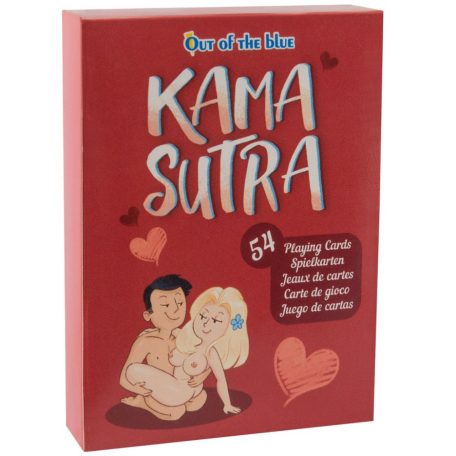 Kama Sutra - vicces szexpóz francia kártya (54db) szivecskés