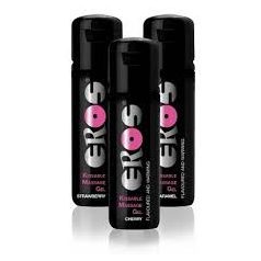 Eros Kissable Massage gél warming Cherry ízben