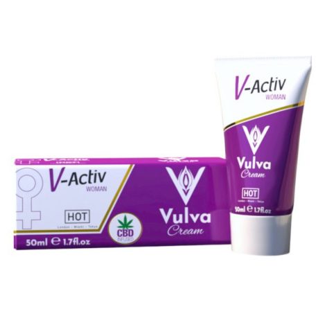 *Hot  V-activ  Vulva  cream stimuláló intim krém nőknek (50 ml)