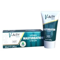   *Hot V-Active - stimuláló unisex maszturbációs krém (50ml)