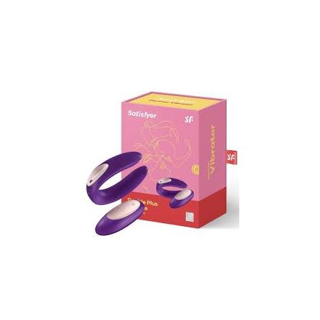  Satisfyer Double Plus Remote párvibrátor , vezeték nélküli távirányítóval