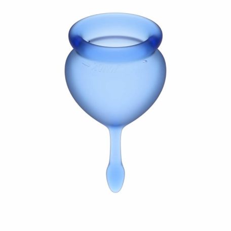  *Satisfyer feel secure  Cup- Menstruációs kehely szett kék 2 db