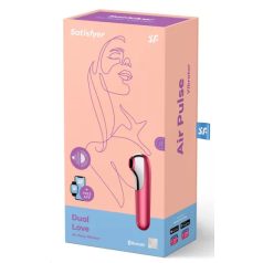   Satisfyer dual love vibrátor léghullámos csiklóizgatóval