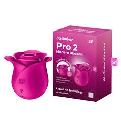   Satisfyer Pro 2 Modern Blossom  Léghullámos és pulzációs csiklóizgató