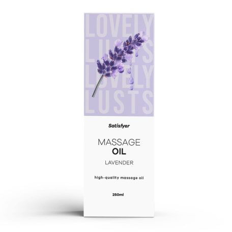 Satisfyer Massage oil Lavender levendulás masszázs olaj 250 ml 