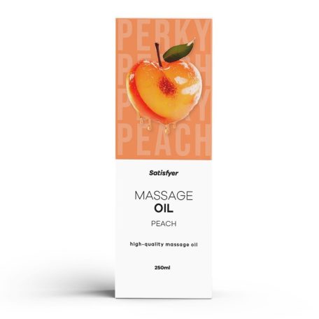 Satisfyer  Massage oil Peach barackos masszázs olaj 250 ml 