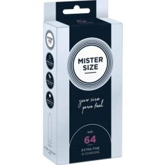 Mister Size 64-es  méret 10 db-os óvszer 