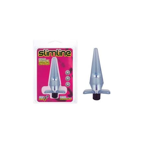 Slimline Butt Plug Unisex (vibrátoros)