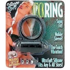 Cock Ring Vibrációs gyűrű fekete színben