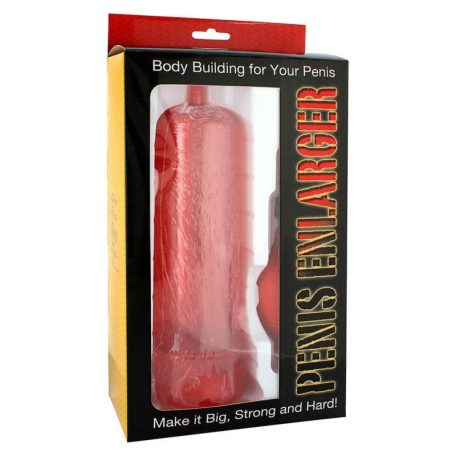 Penis Enlarger - Péniszpumpa  piros színben