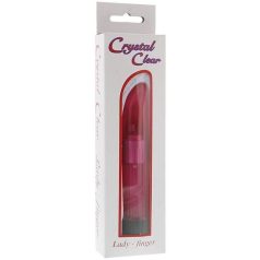   Seven Creations - Crystal Clear LadyFinger -Áttetsző vibrátor