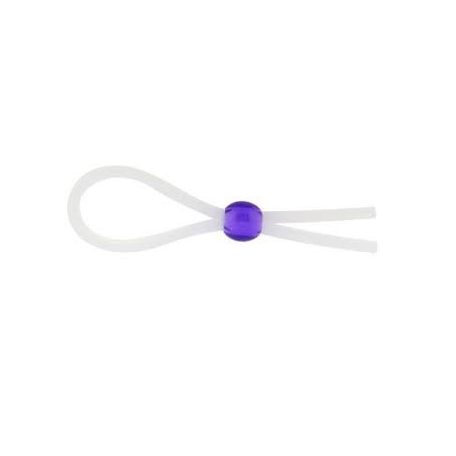 5 inch Silicon With Bead Lavender Péniszgyűrű Just Ring it!