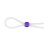 5 inch Silicon With Bead Lavender Péniszgyűrű Just Ring it!