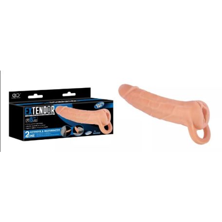 Extendor 8" 2 in1 extender&maszturábor / hosszabbító és maszturbátor