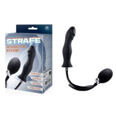   Strafe Inflatable Plug With Pump III /pénisz formájú, puha, pumpálható záróizom tágító/