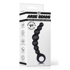   Arse Beads 7" Ribbed Silicone Anal Beads I /análgyöngysor/