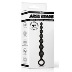   Arse Beads 7" Ribbed Silicone Aanal Beads II análgyöngy