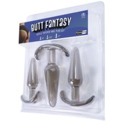   Butt Fantasy Triple Tapered Anal Plug Set /3 db anál tágító /