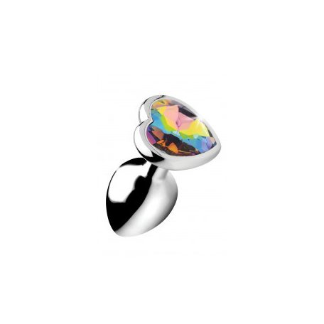 Guilty toys Buttplug Rainbow  szivárvány színű anál ékszer M-es méret