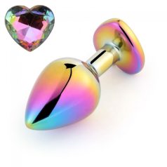   Guilty Toys Rainbow Buttplug Glamur L-es méretű anál ékszer