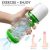 Gvilty Toys Icey Mighty Warrior Icey Masturbator With Handsfree Support 9 Vibration Modes + 3 Suction Modes White/Green 