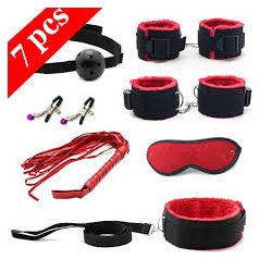 Guilty Toys 7 részes Bdsm szett fekete színben