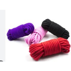 2 Years Warranty bondage /kötöző/ 10 m-es fekete színben
