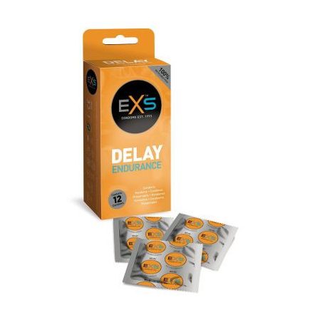 EXS Condoms Delay 12 db Késleltetős óvszer