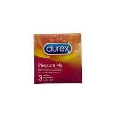   Durex  Pleasure  Me  bordázott pontozott óvszer 3 db/ doboz