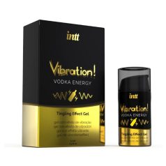   *Intt - Vibration! Vodka Drink Energy effect gel (15m) folyékony vibrátor