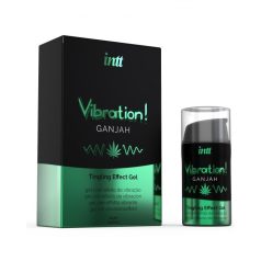 Intt - Vibration! Ganjah stimuláló gél (kannabisz) - 15ml