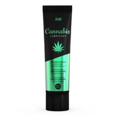   Intt Cannabis vízbázisú sikosító 100 ml (kannabisz ízesítéssel és kendermagolajjal, ehető)