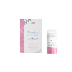   *Intt  Vibration! Cotton Candy tingling effect gel  (15ml) vattacukros folyékony vibrátor 