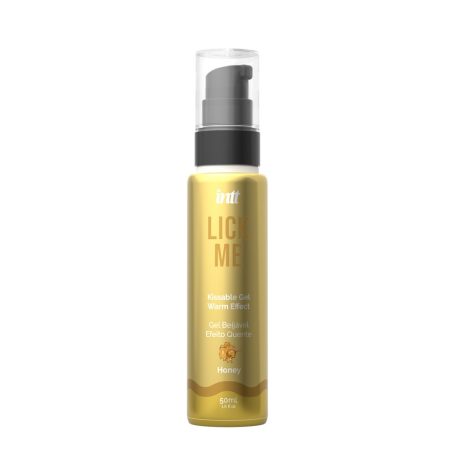 *Intt Lick Me kissable gel warm effect honey (50ml) -mézes melegítő hatású síkosító gél 
